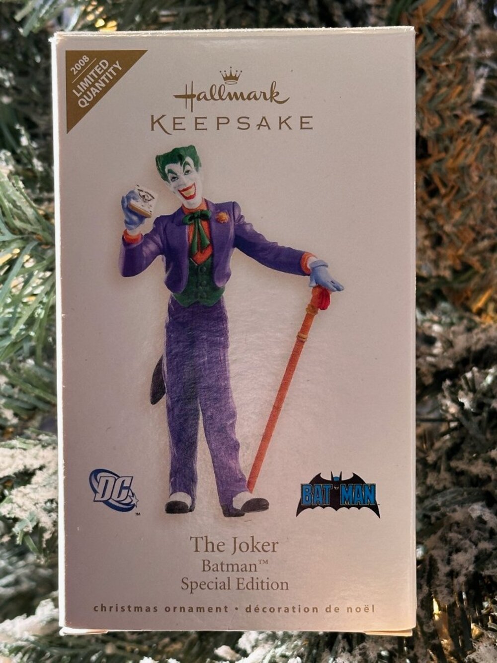 Joker - Batman Hallmark Christmas Ornament RARE